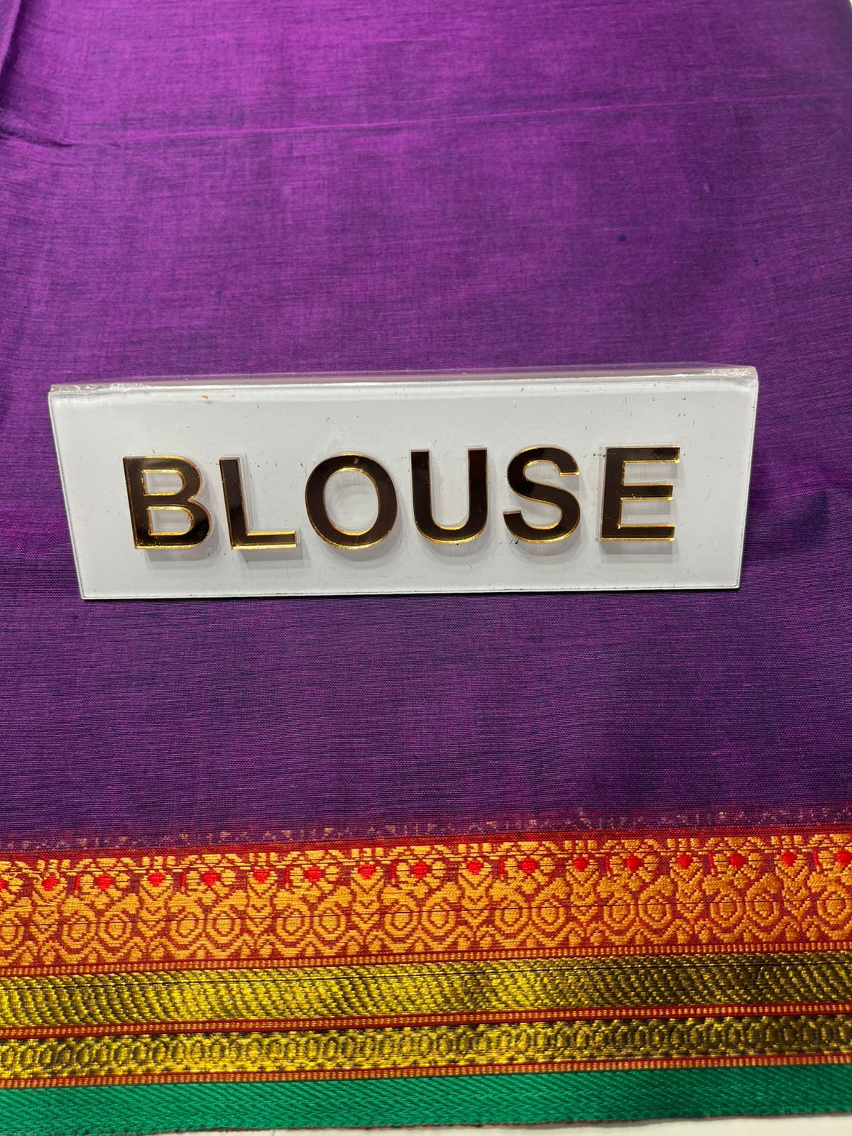 Pure Cotton Silk Saree
