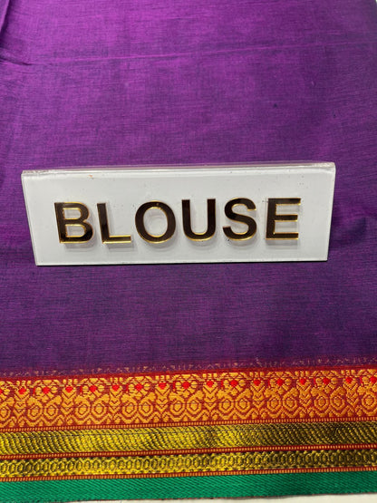 Pure Cotton Silk Saree