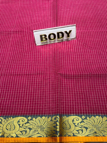 Pure Cotton Silk Saree
