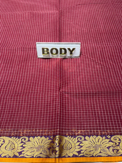 Pure Cotton Silk Saree