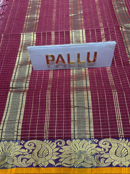 Pure Cotton Silk Saree