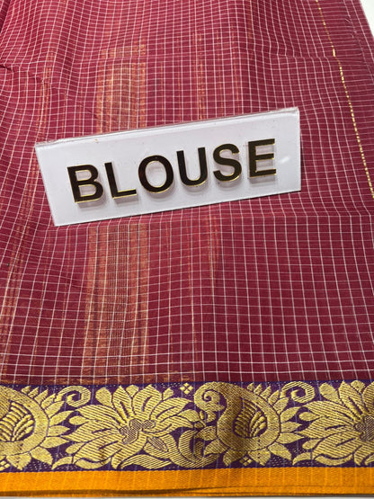 Pure Cotton Silk Saree