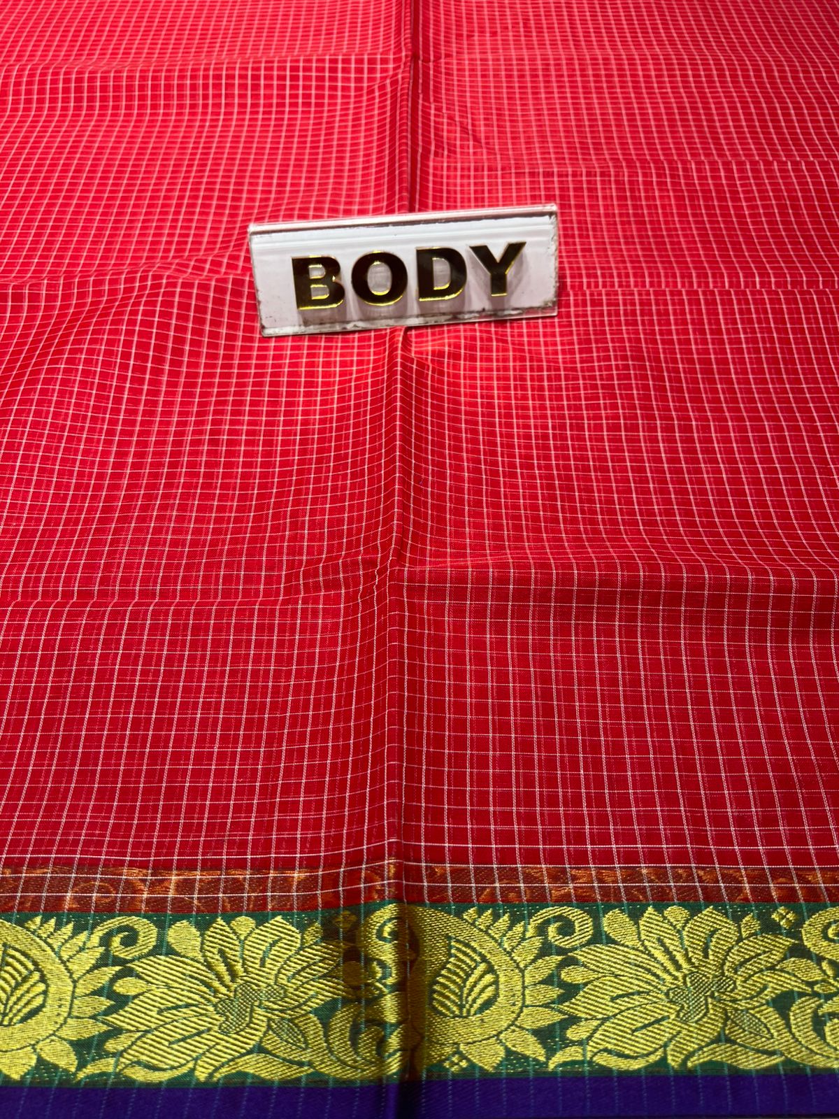 Pure Cotton Silk Saree