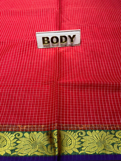 Pure Cotton Silk Saree