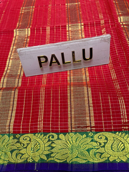 Pure Cotton Silk Saree