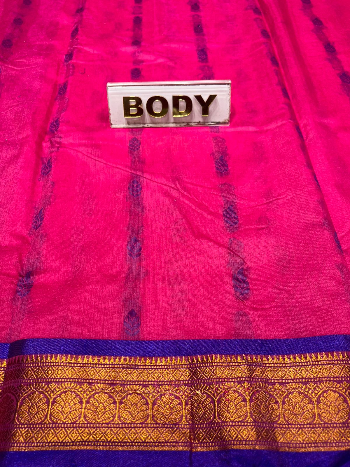 Pure Cotton Silk Saree