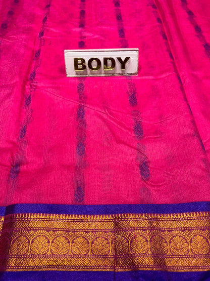 Pure Cotton Silk Saree