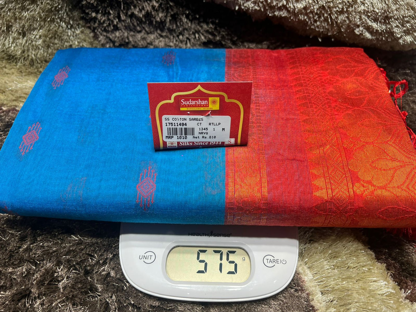 Pure Cotton Silk Saree