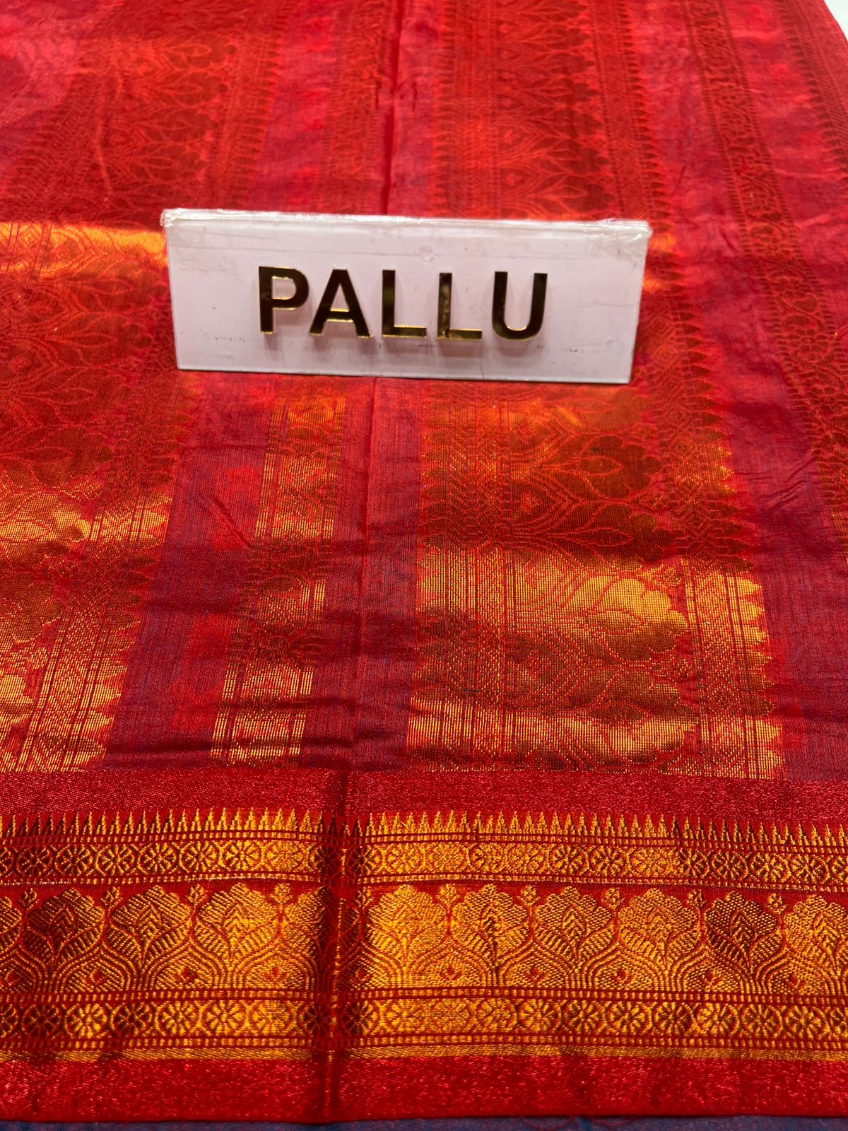 Pure Cotton Silk Saree