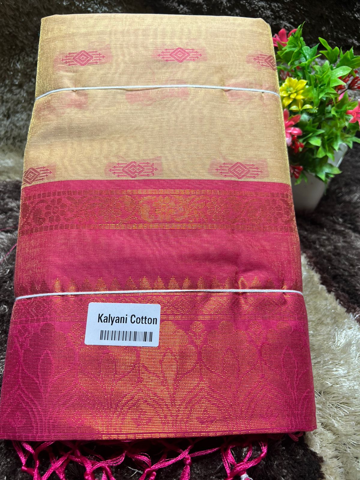 Pure Cotton Silk Saree