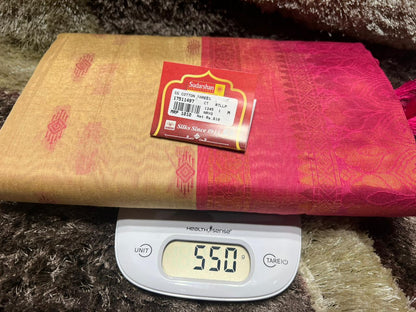 Pure Cotton Silk Saree
