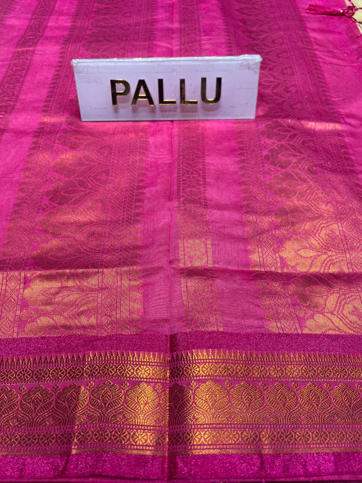 Pure Cotton Silk Saree