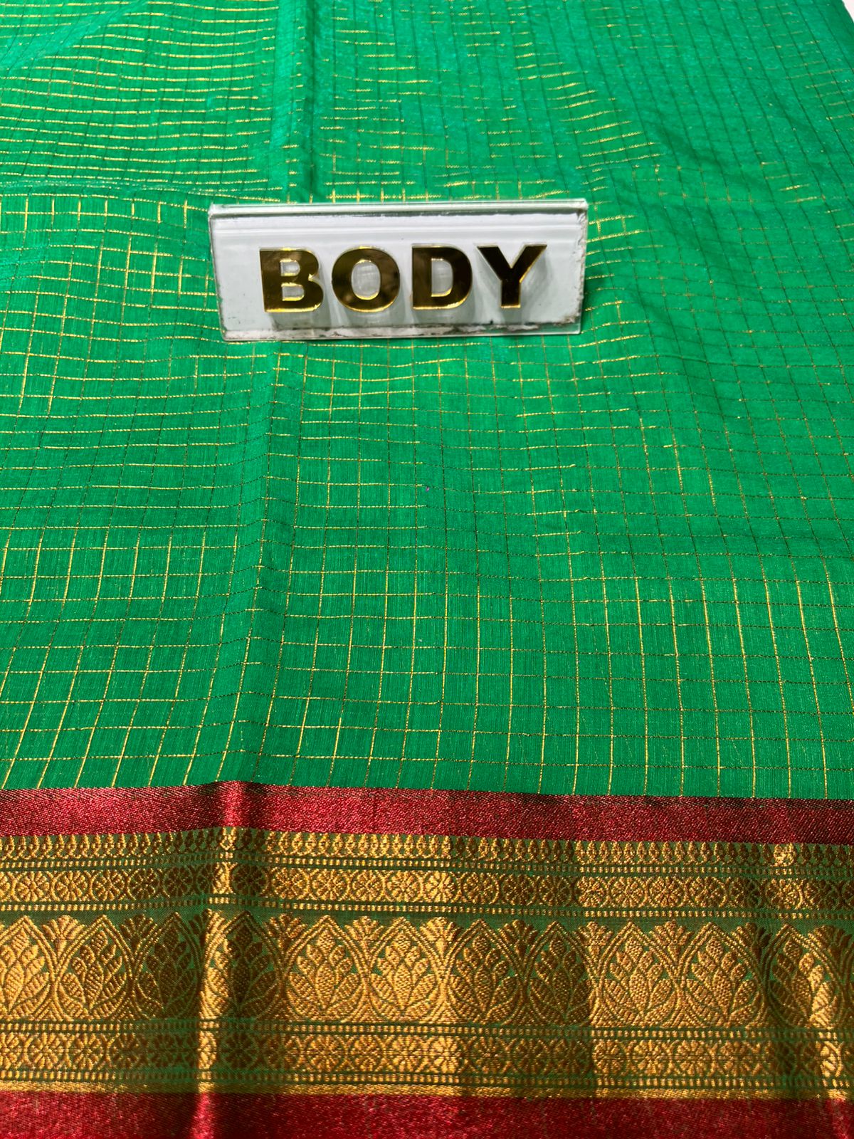 Pure Cotton Silk Saree