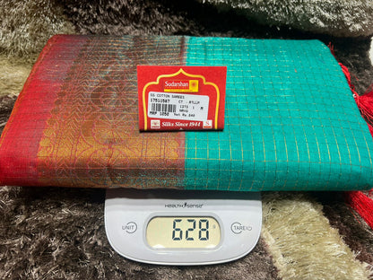 Pure Cotton Silk Saree