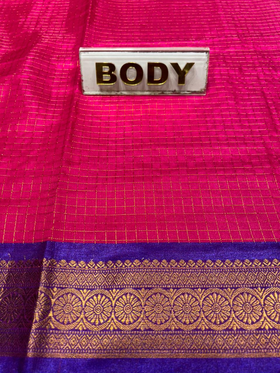 Pure Cotton Silk Saree