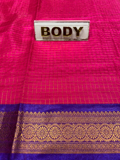 Pure Cotton Silk Saree