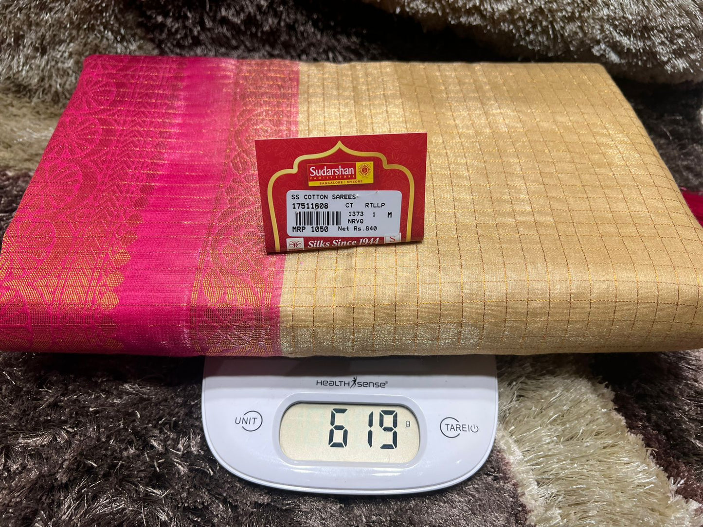 Pure Cotton Silk Saree