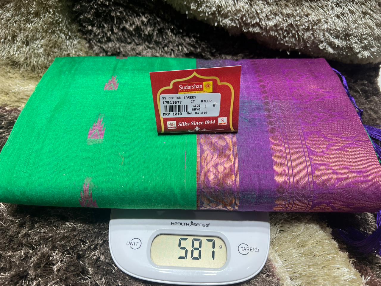 Pure Cotton Silk Saree