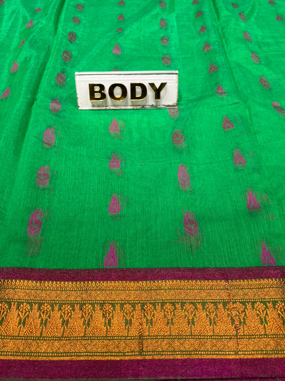 Pure Cotton Silk Saree