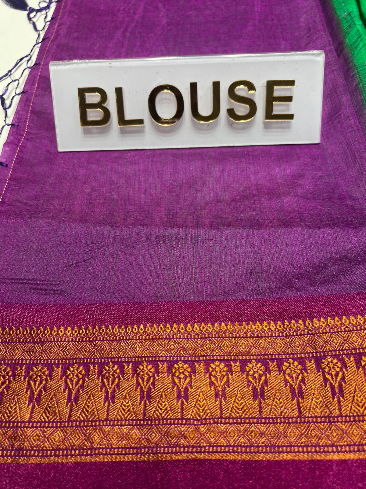Pure Cotton Silk Saree