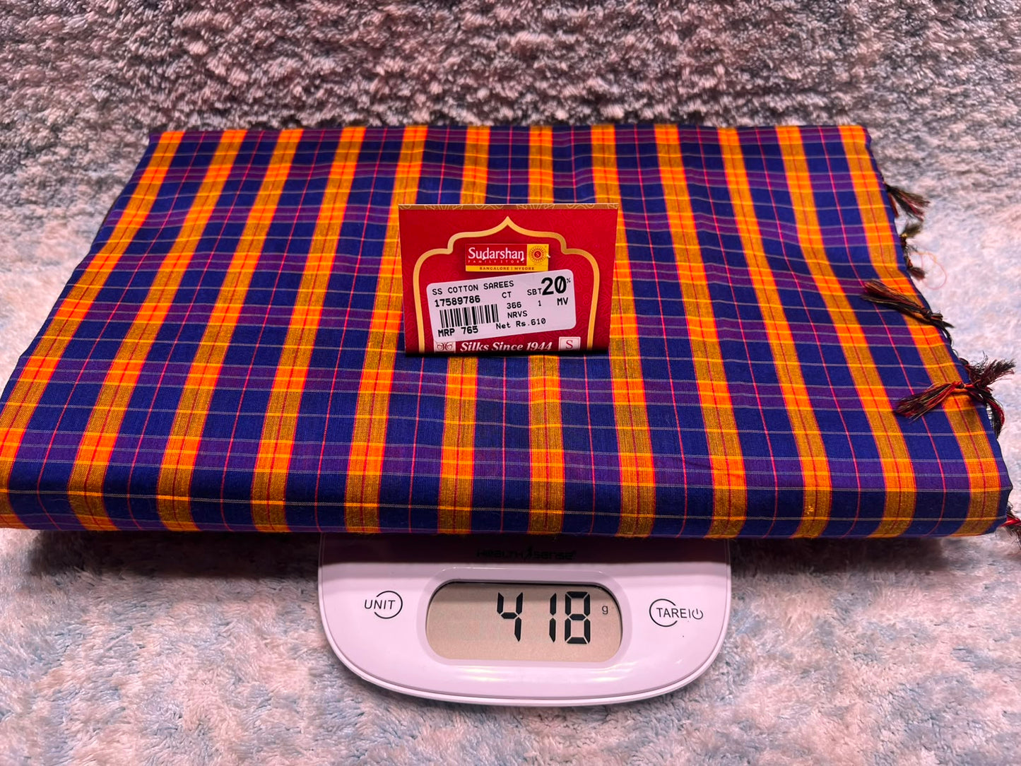 Pure Cotton Silk Saree