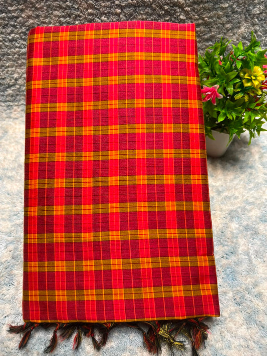 Pure Cotton Silk Saree