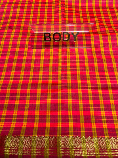 Pure Cotton Silk Saree