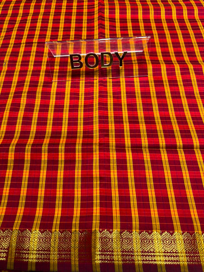 Pure Cotton Silk Saree