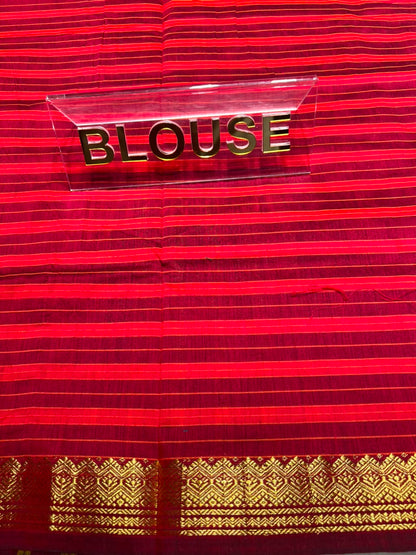 Pure Cotton Silk Saree