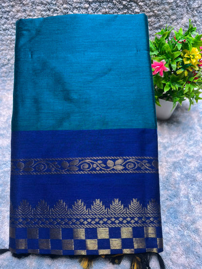 Pure Cotton Silk Saree
