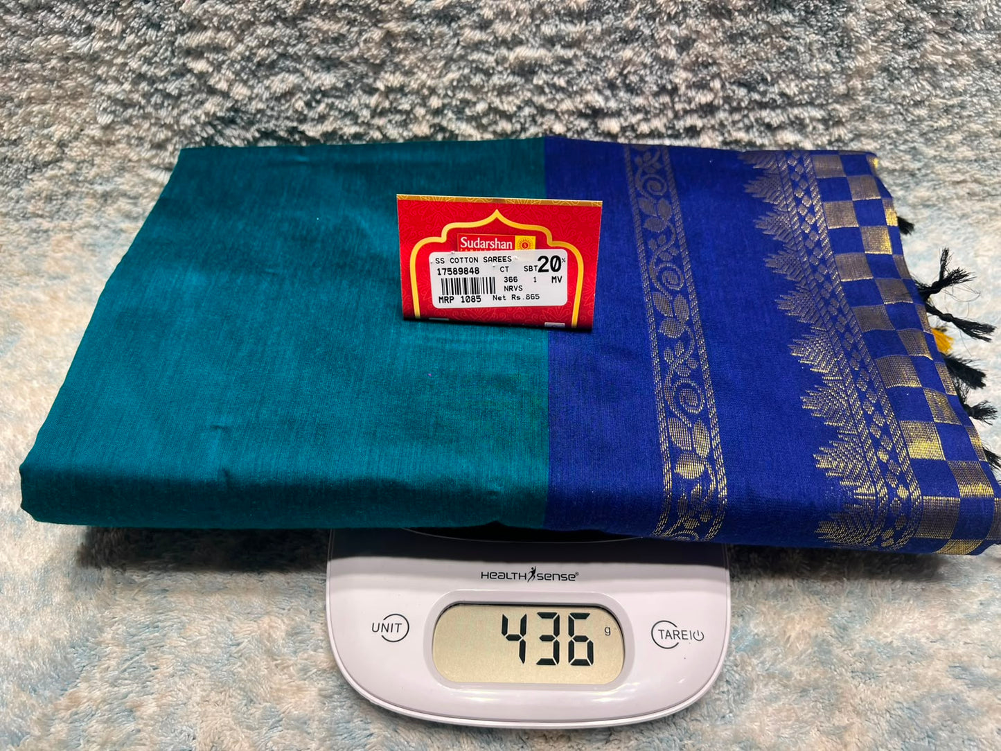 Pure Cotton Silk Saree