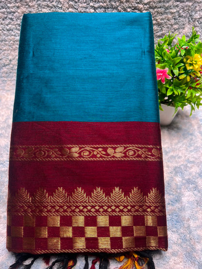 Pure Cotton Silk Saree