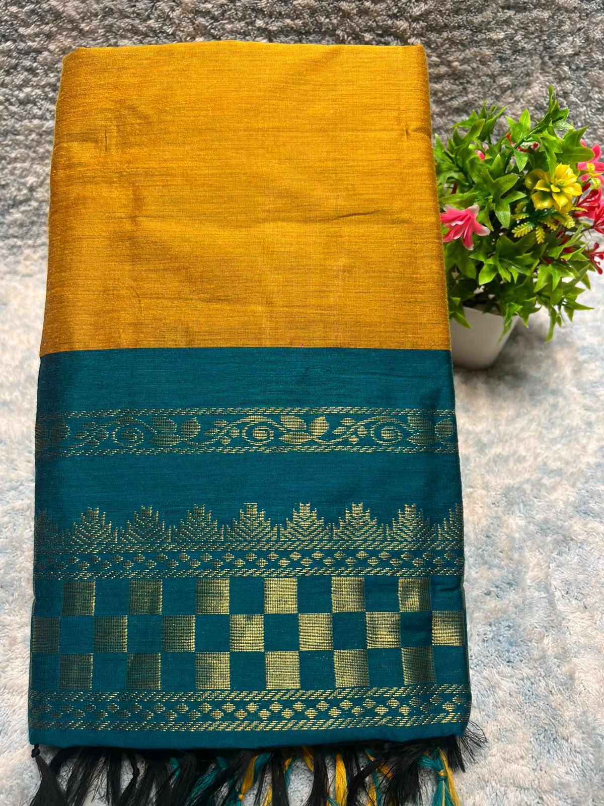 Pure Cotton Silk Saree
