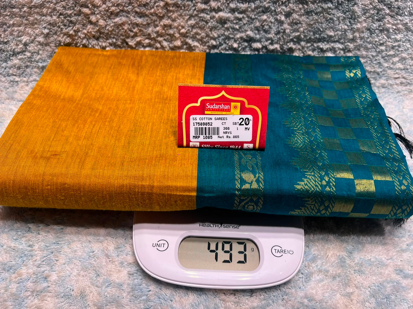 Pure Cotton Silk Saree