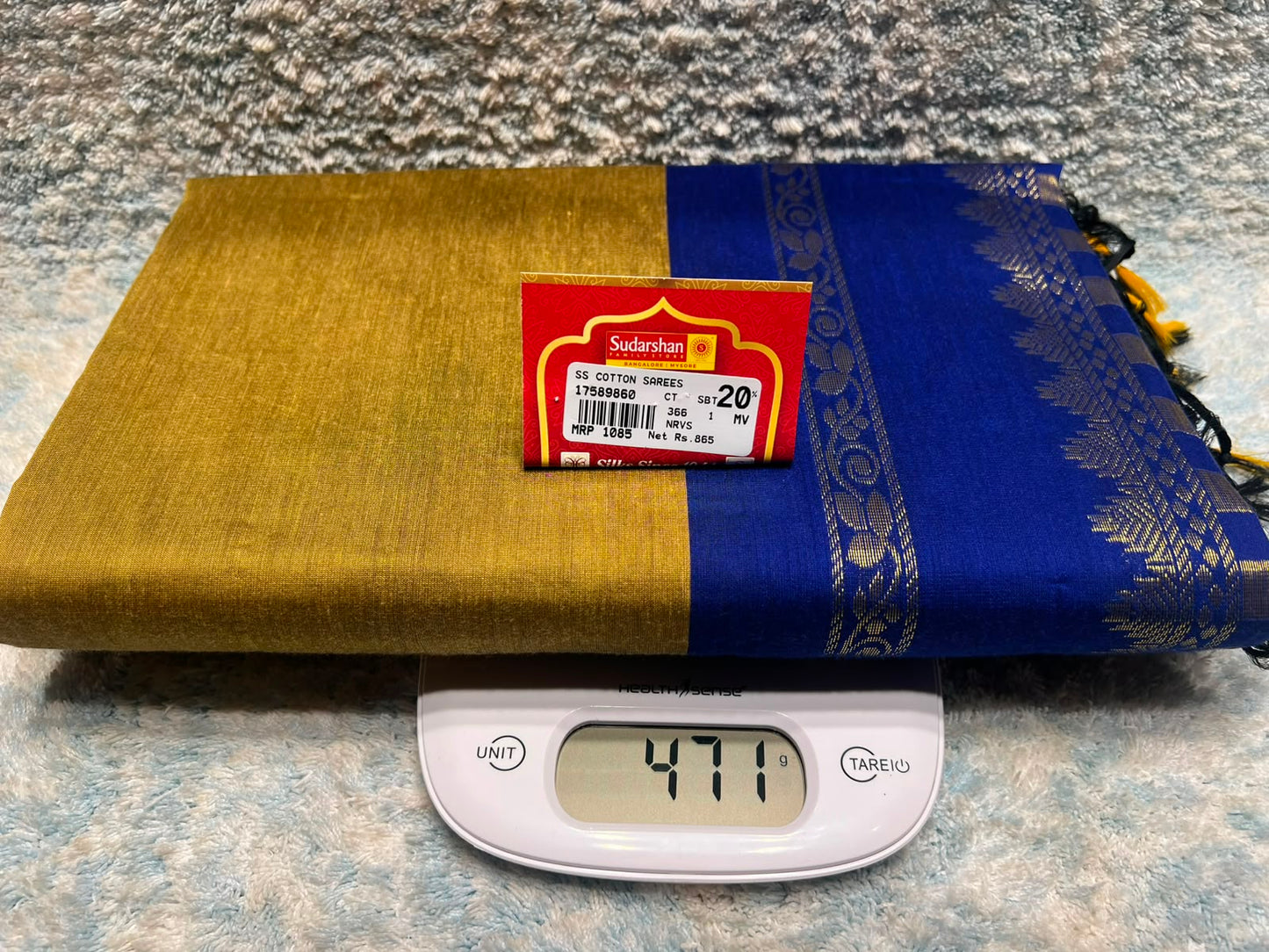 Pure Cotton Silk Saree