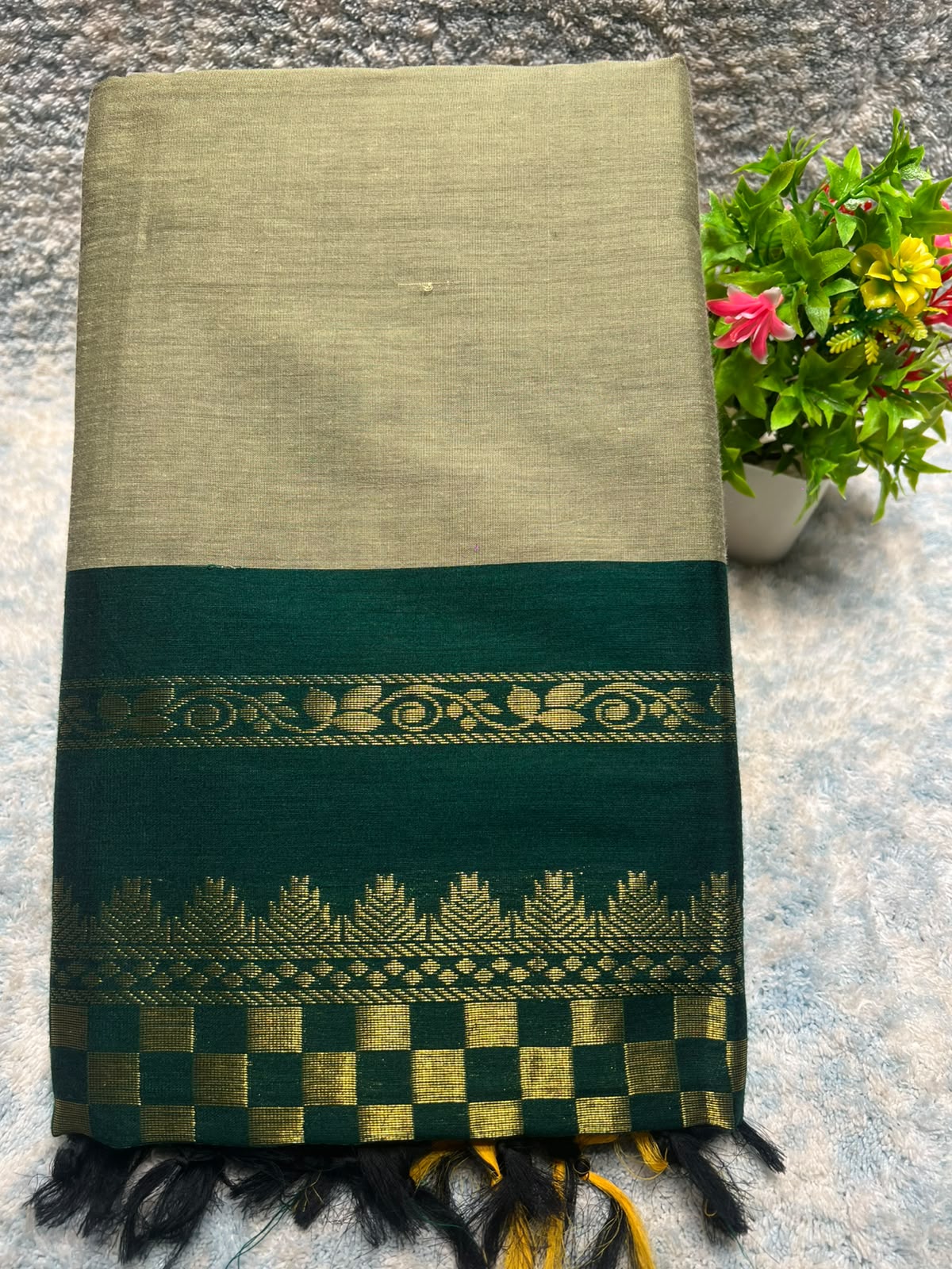 Pure Cotton Silk Saree