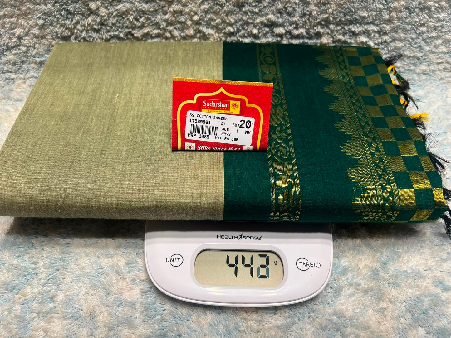 Pure Cotton Silk Saree