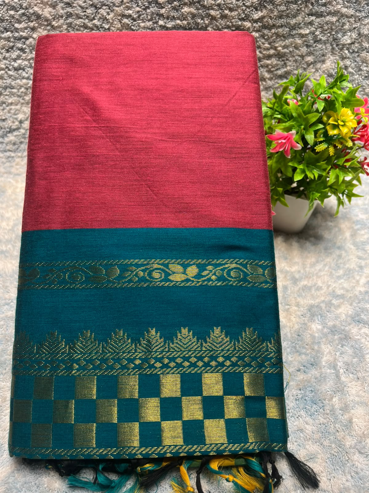 Pure Cotton Silk Saree