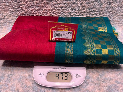 Pure Cotton Silk Saree