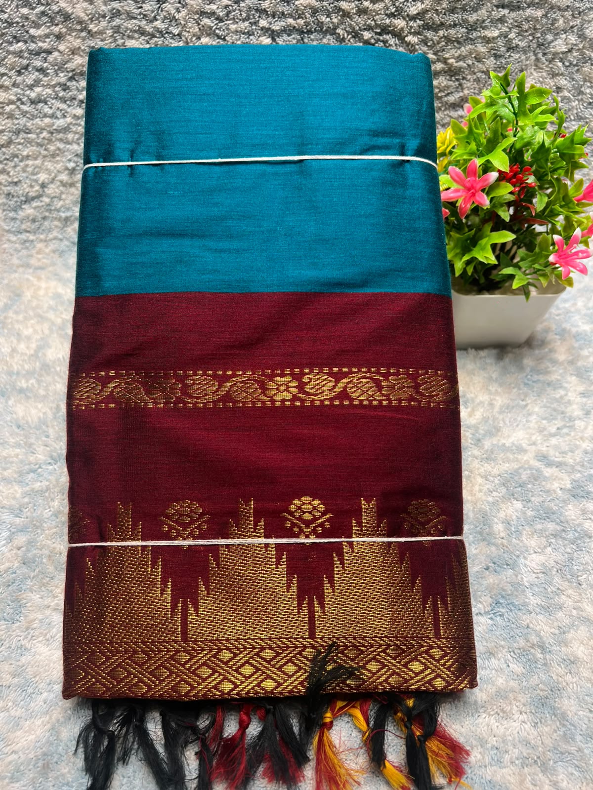 Pure Cotton Silk Saree