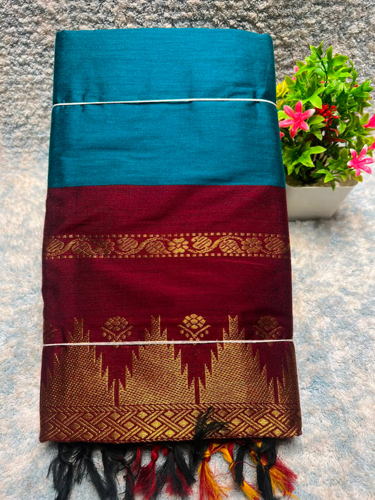 Pure Cotton Silk Saree