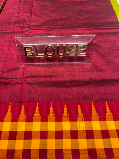 Pure Cotton Silk Saree