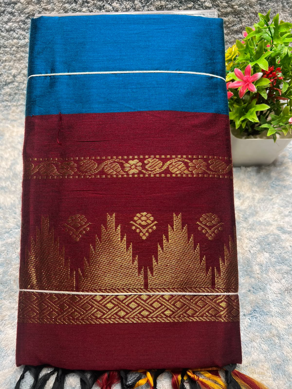 Pure Cotton Silk Saree