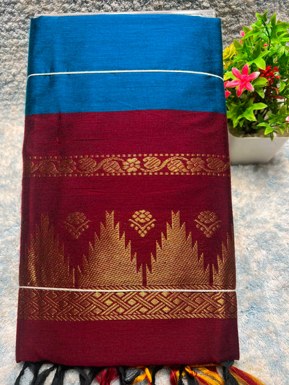 Pure Cotton Silk Saree