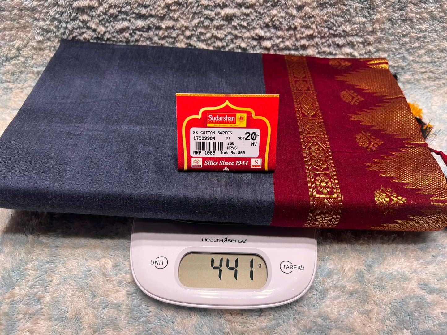 Pure Cotton Silk Saree
