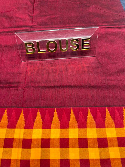 Pure Cotton Silk Saree