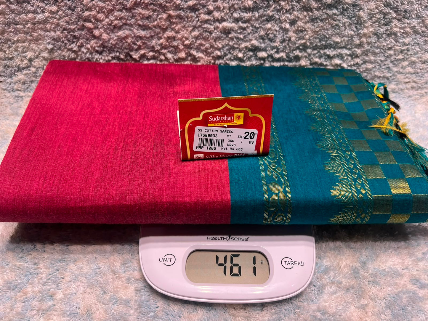 Pure Cotton Silk Saree