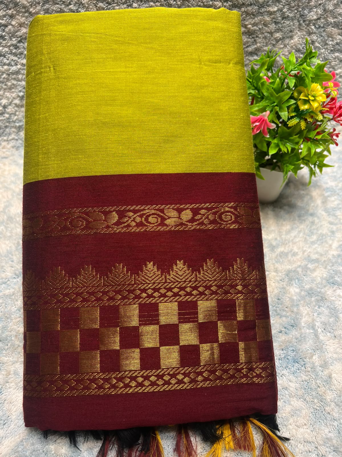 Pure Cotton Silk Saree