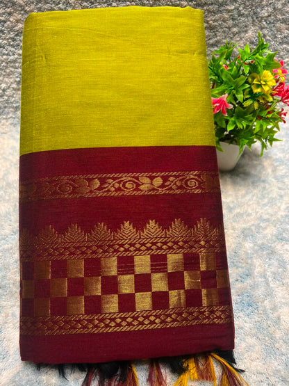 Pure Cotton Silk Saree