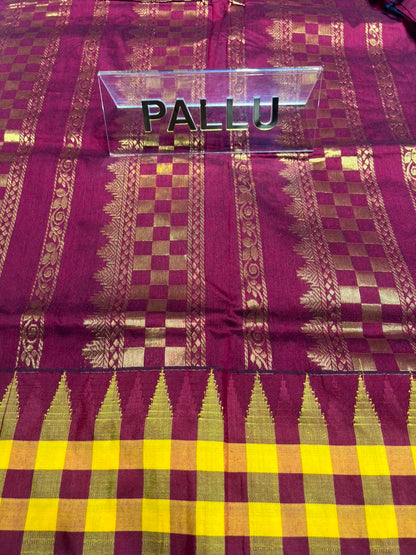 Pure Cotton Silk Saree